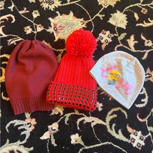 Lot of 3 hats